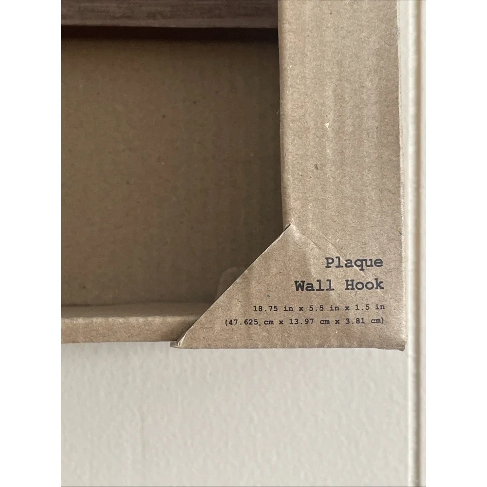 EAT Plaque Wall Hook 18.75